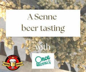 A Senne beer tasting with Once in Brussels